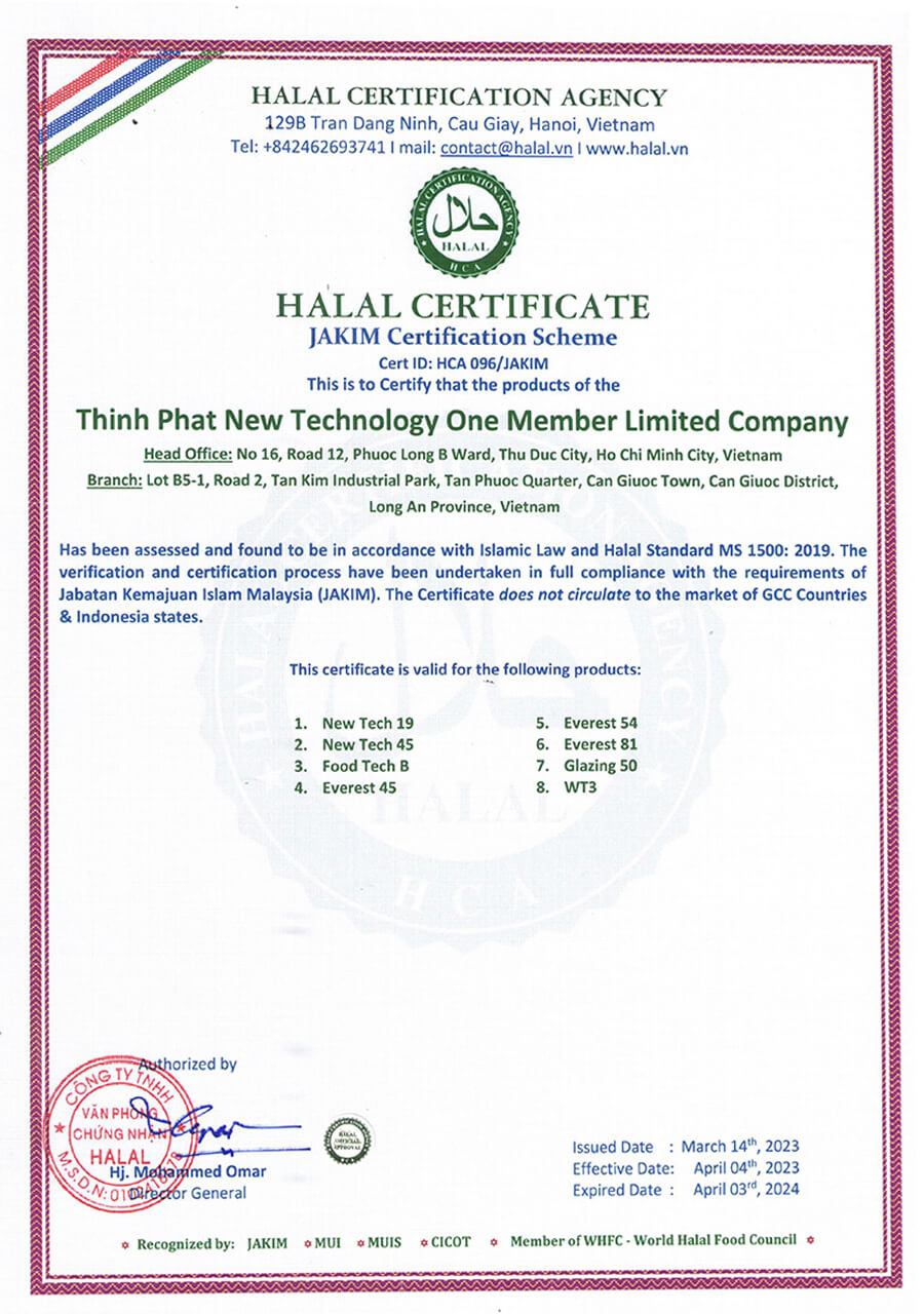 HALAL Certificate