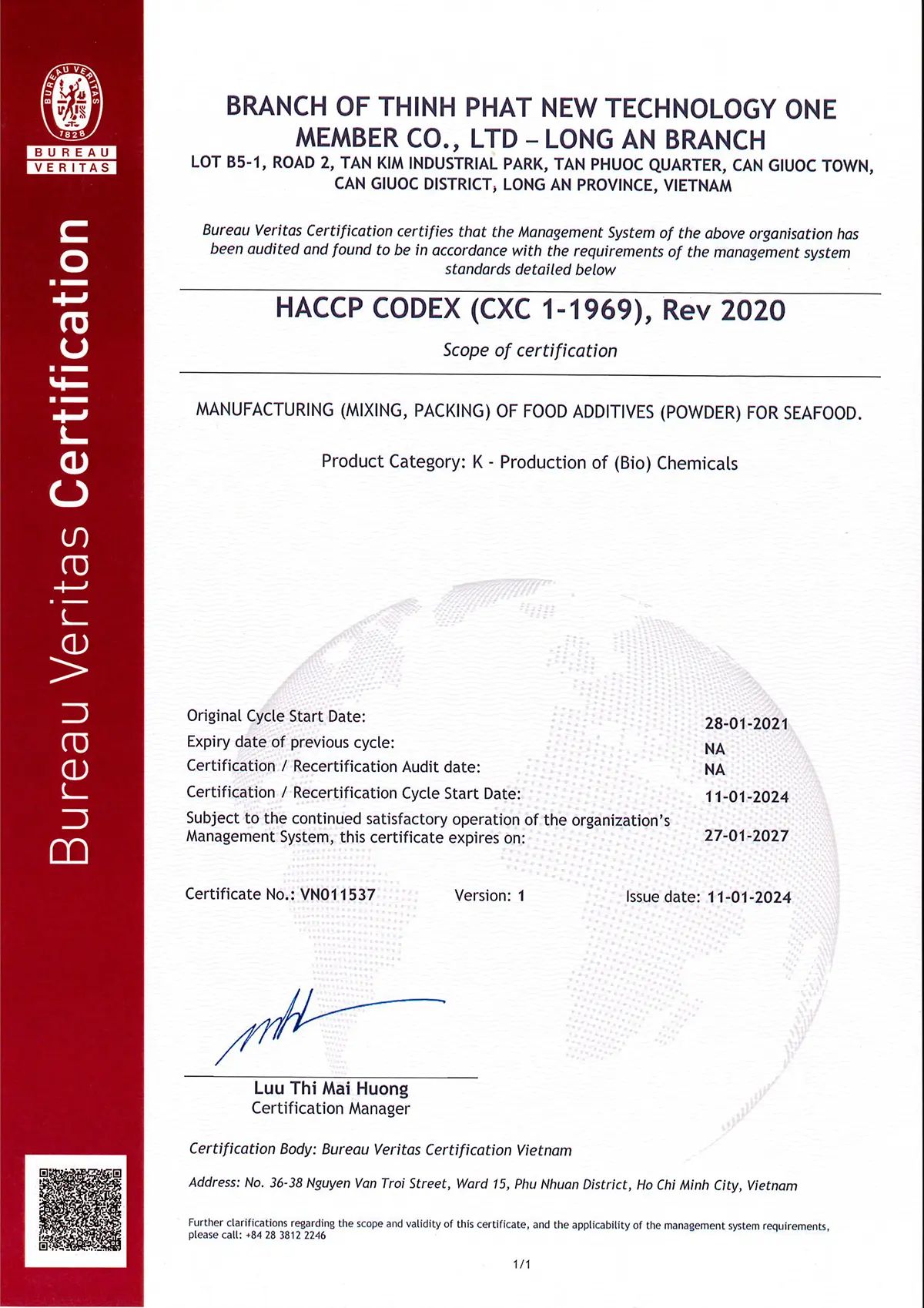 HACCP CODEX