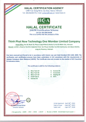 HALAL Certificate